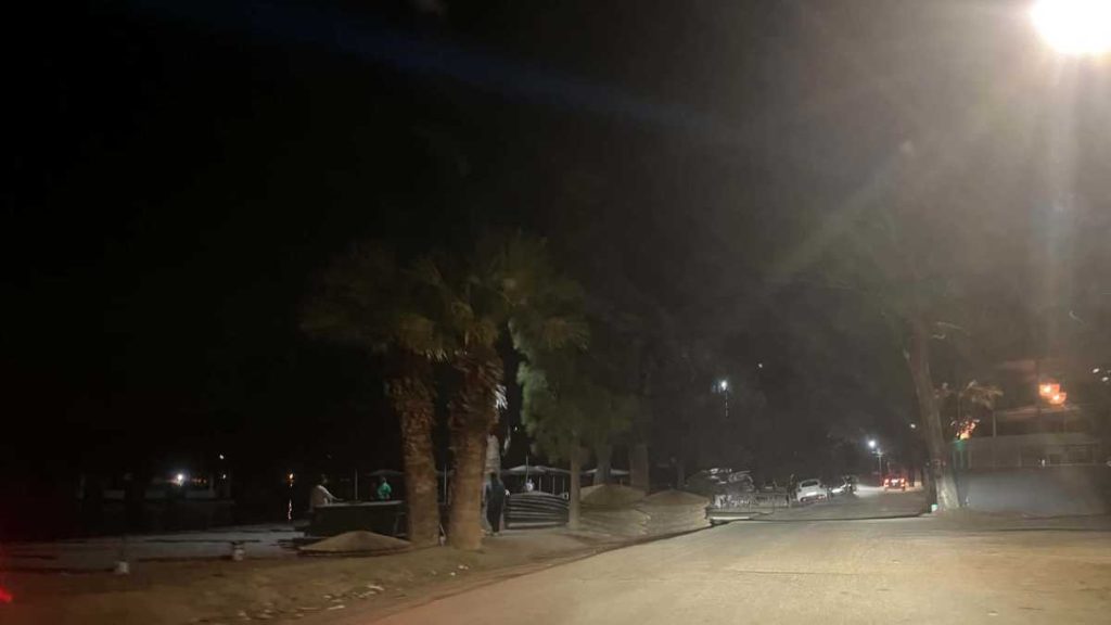 Νυχτερινές εργασίες Καραθώνα