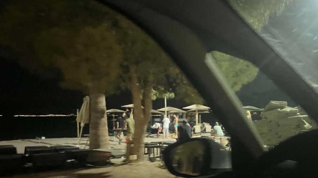 Νυχτερινές εργασίες Καραθώνα