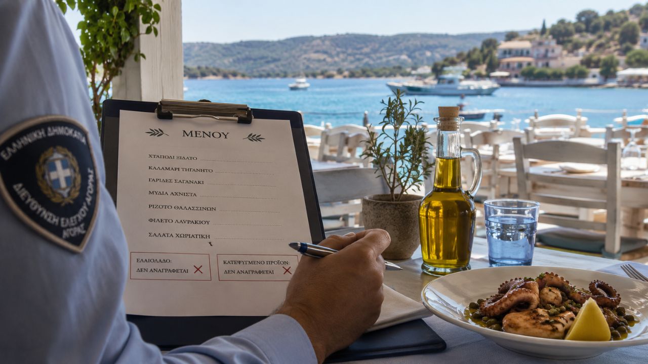 Πρόστιμο 1.000 ευρώ σε εστιατόριο της Αργολίδας για παραβάσεις στον τιμοκατάλογο