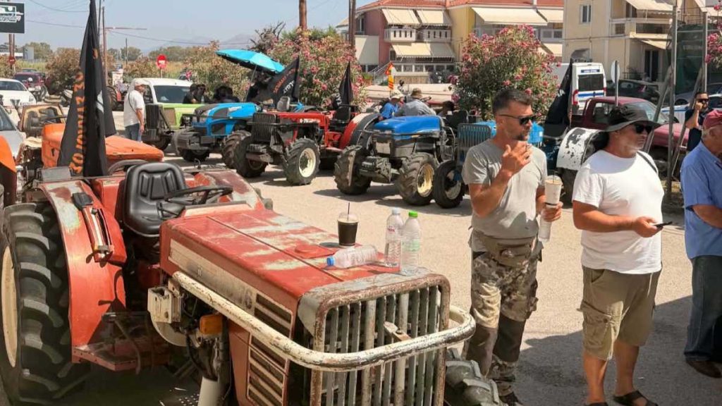 Κινητοποίηση αγροτών στην Νομαρχέια