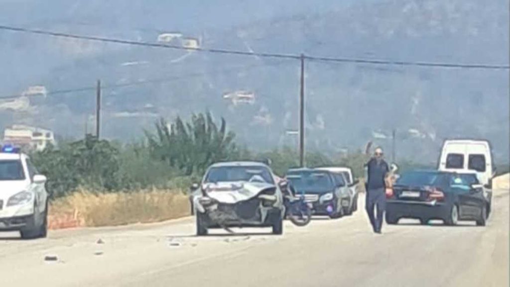 Τροχαίο Φίχτια Μυκήνες