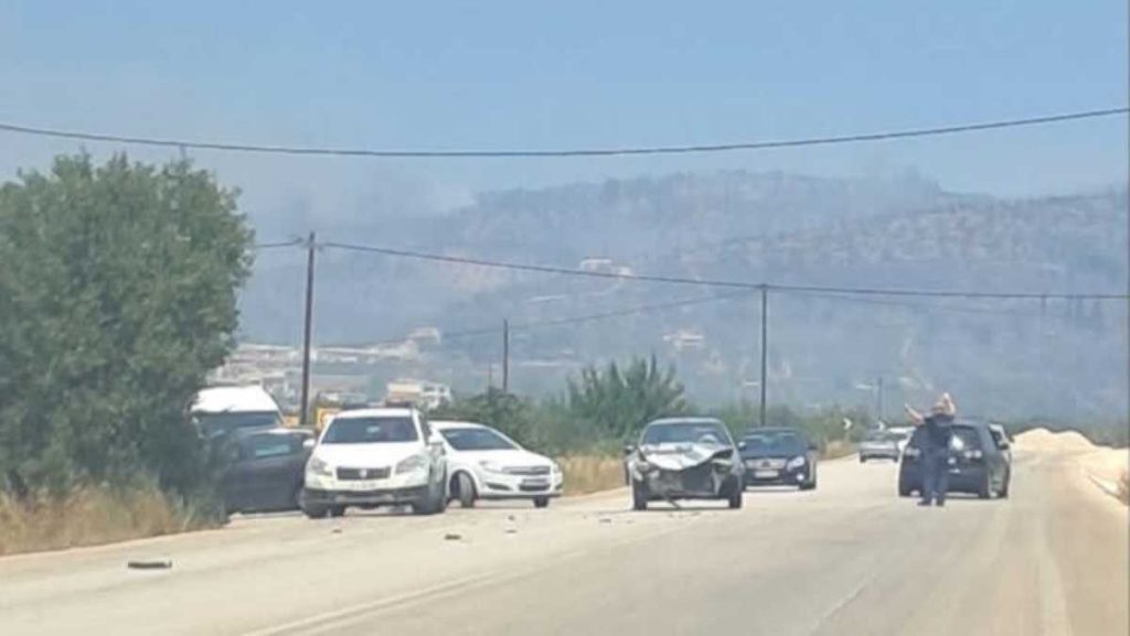 Τροχαίο Φίχτια Μυκήνες