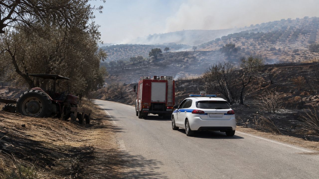 Φίχτια: Κακούργημα για τη φωτιά – Κρατούνται δύο κατηγορούμενοι