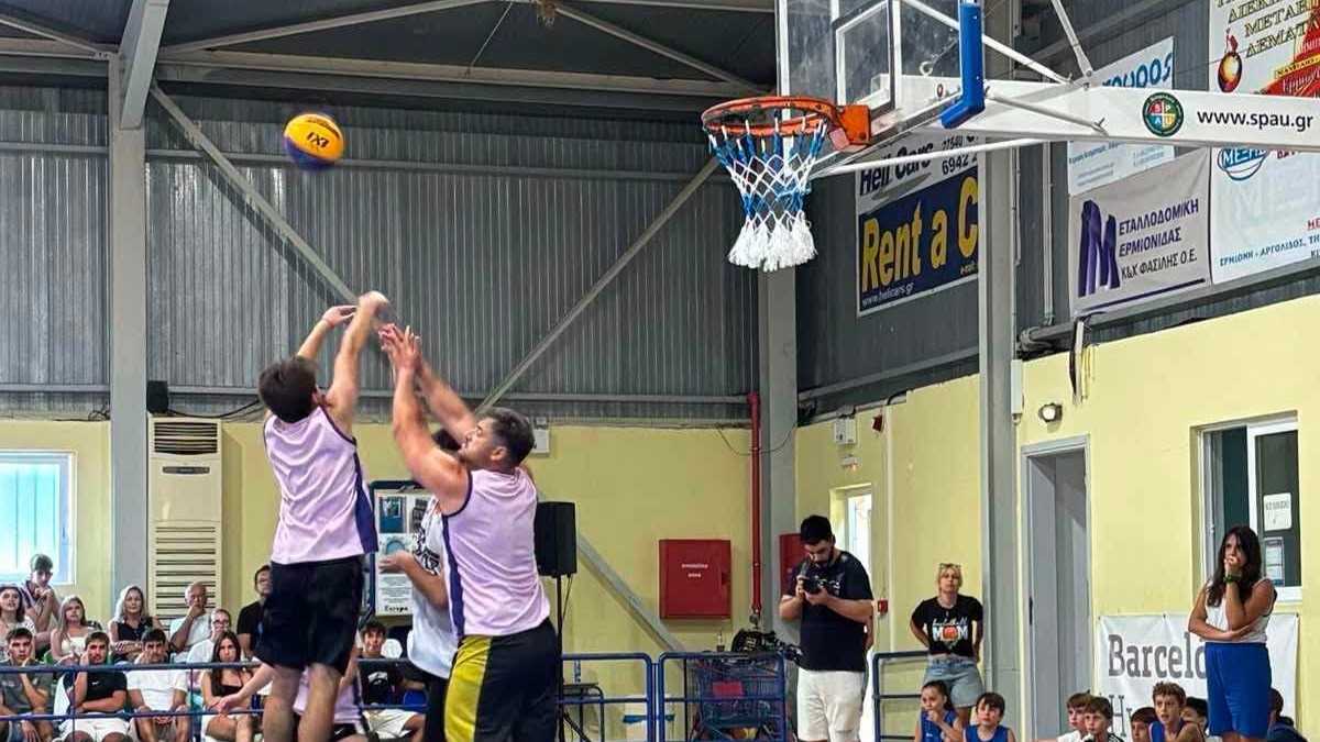 Ερμιόνη: 1ο τουρνουά μπάσκετ 3on3 στη μνήμη της Μ. Βαρδινογιάννη